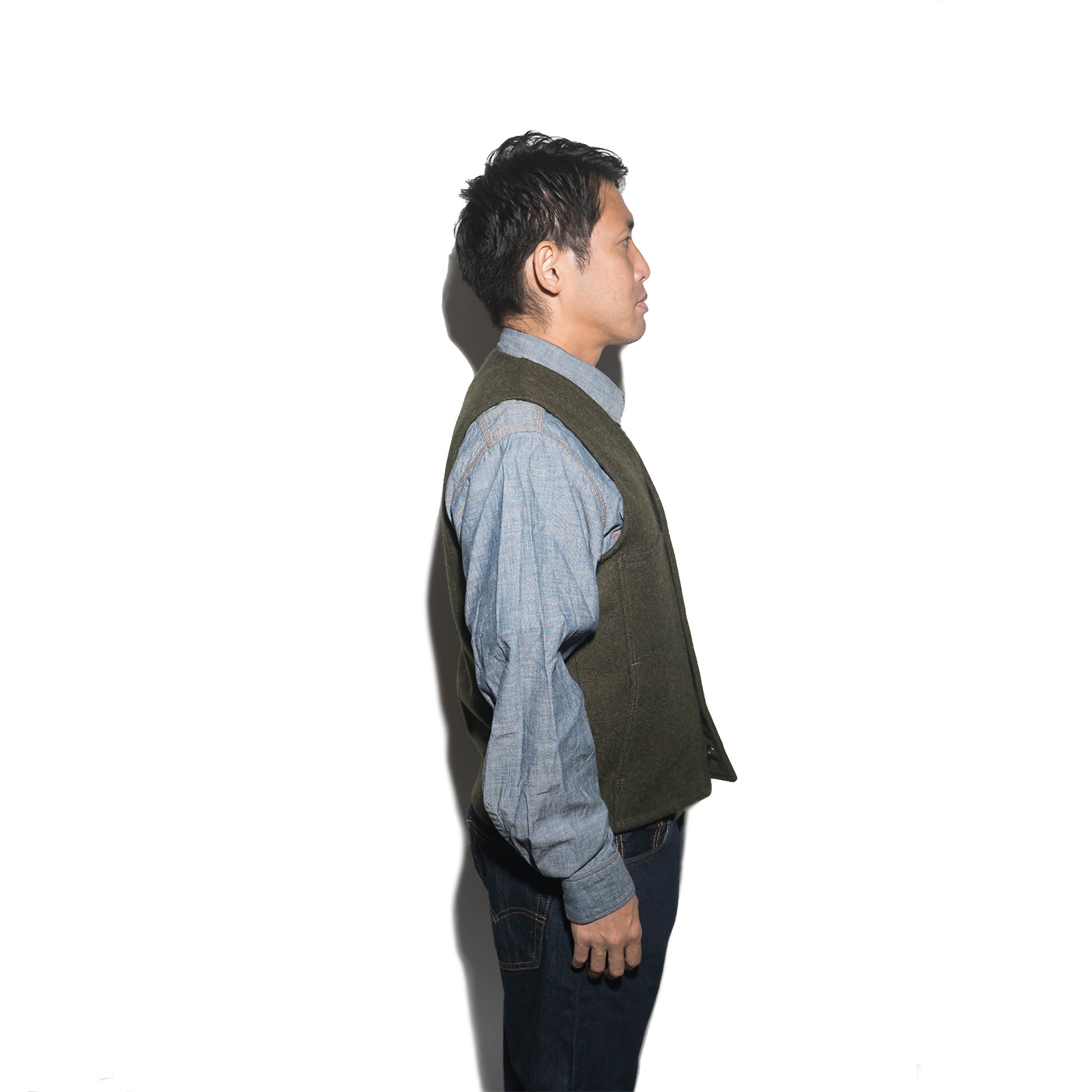 FILSON（フィルソン） マッキーノ ウール ベスト ソリッドカラー