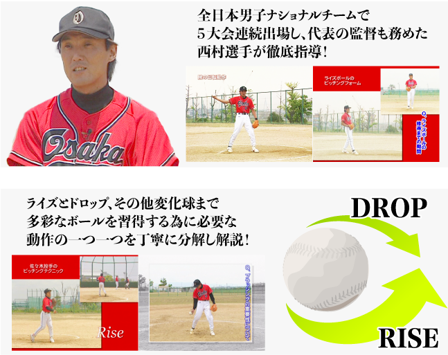 ジャパンライム 西村信紀の「実戦的ピッチングテクニック」リメイク版