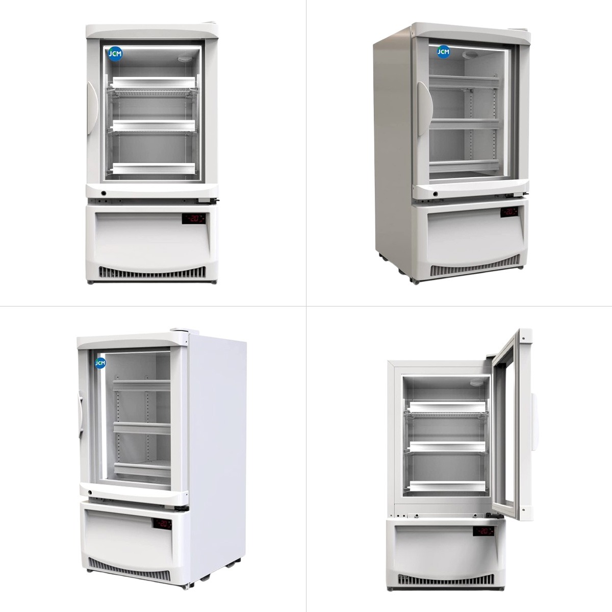 JCM レビュー特典 卓上型冷凍 ショーケース JCMCS-41H 冷凍庫 ホワイト
