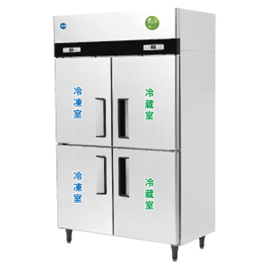 JCM レビュー特典 業務用冷凍冷蔵庫 タテ型 冷凍冷蔵庫 JCMR-1265F2-IN