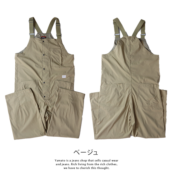 NANGA（ナンガ） TAKIBI RIPSTOP FIELD OVERALLS タキビ