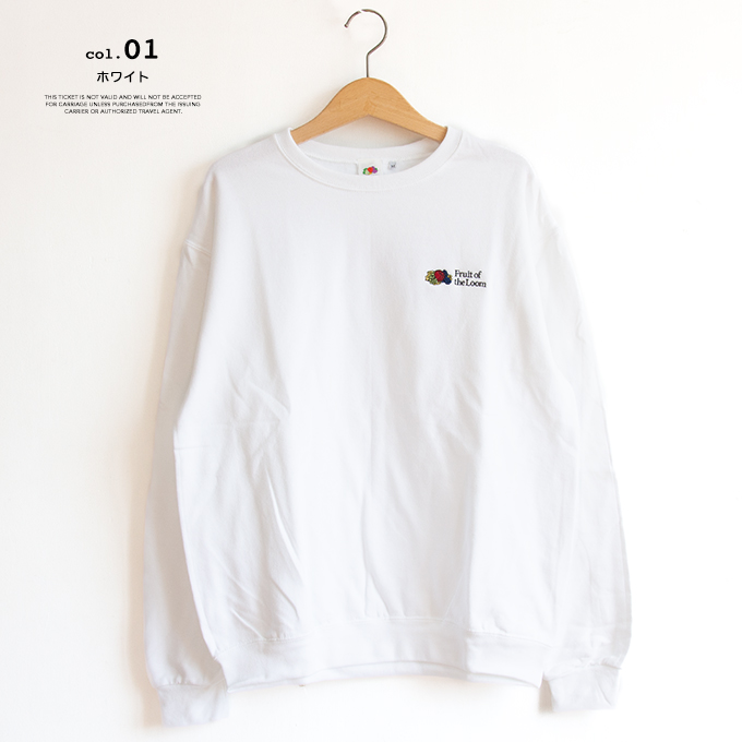 FRUIT OF THE LOOM（フルーツオブザルーム） クラシック ロゴ 刺繍