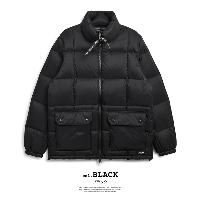 TAION（タイオン） UNISEX マウンテン パッカブル ボリューム ダウン