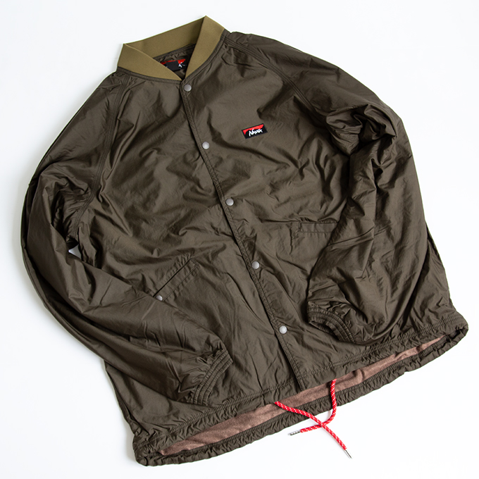 NANGA（ナンガ） RIB COLLAR COACH JACKET リブカラーコーチジャケット