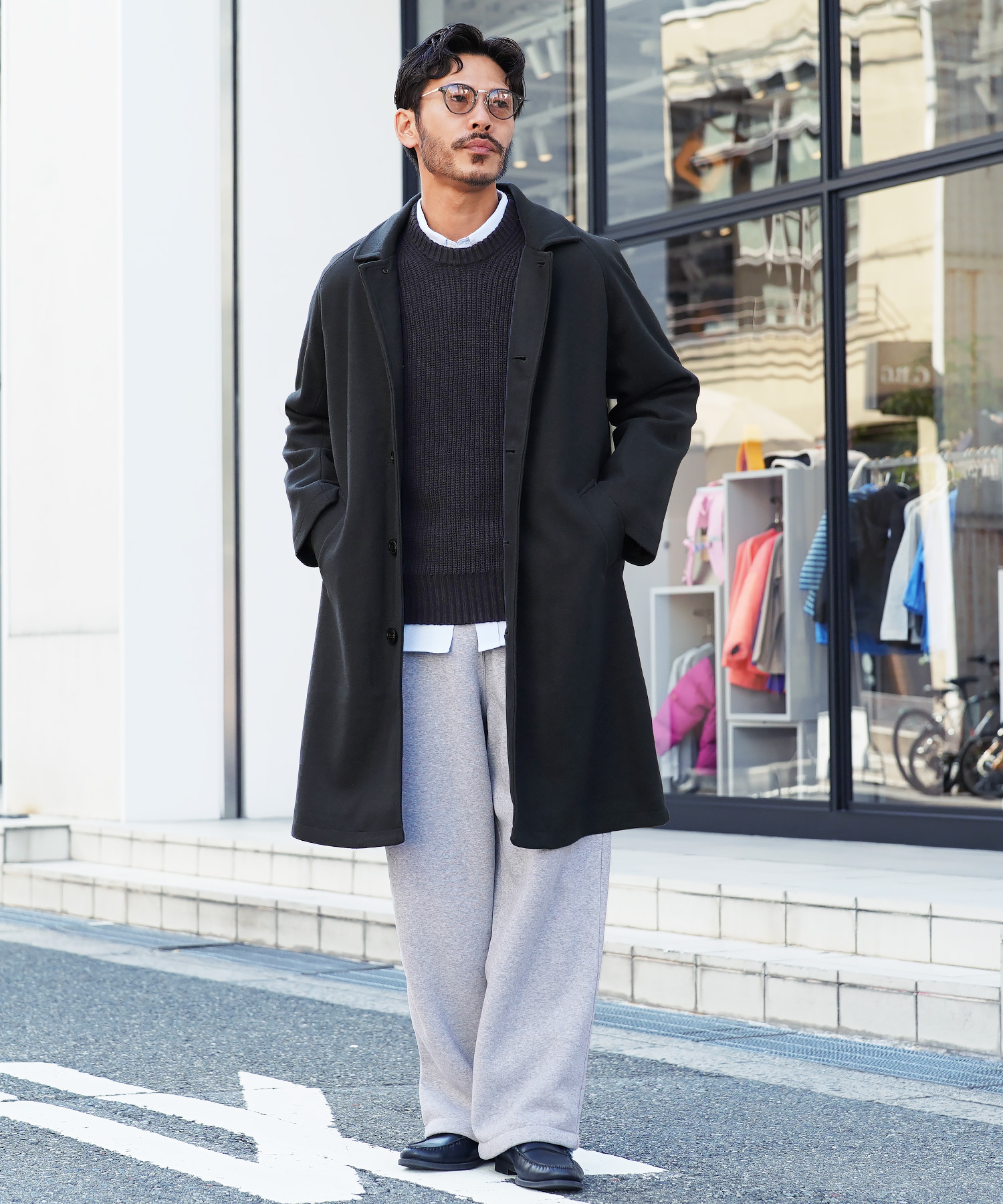 JIGGYS SHOP（ジギーズショップ） チェスターコート ステンカラー