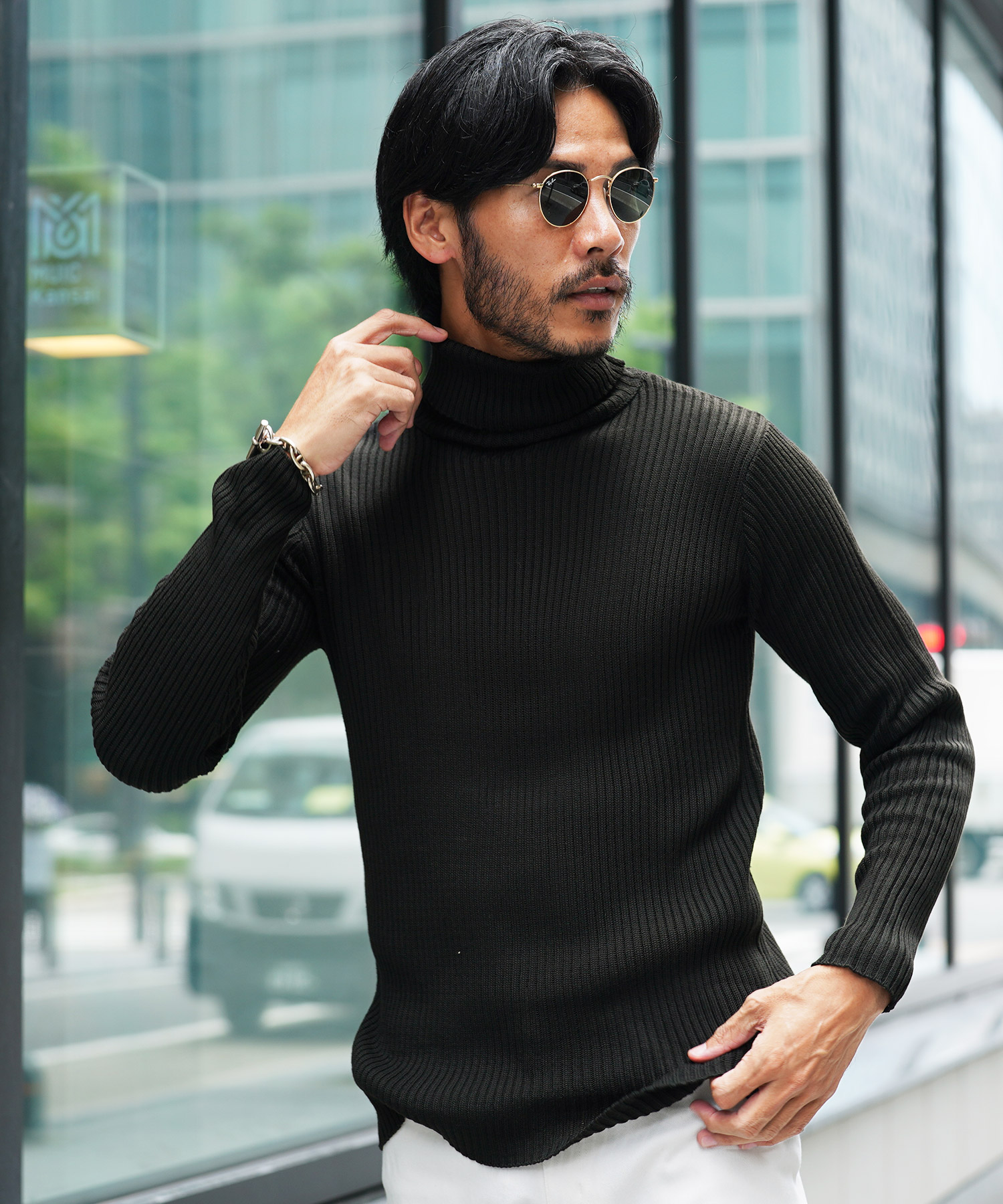 JIGGYS SHOP（ジギーズショップ） ニット セーター メンズ トップス