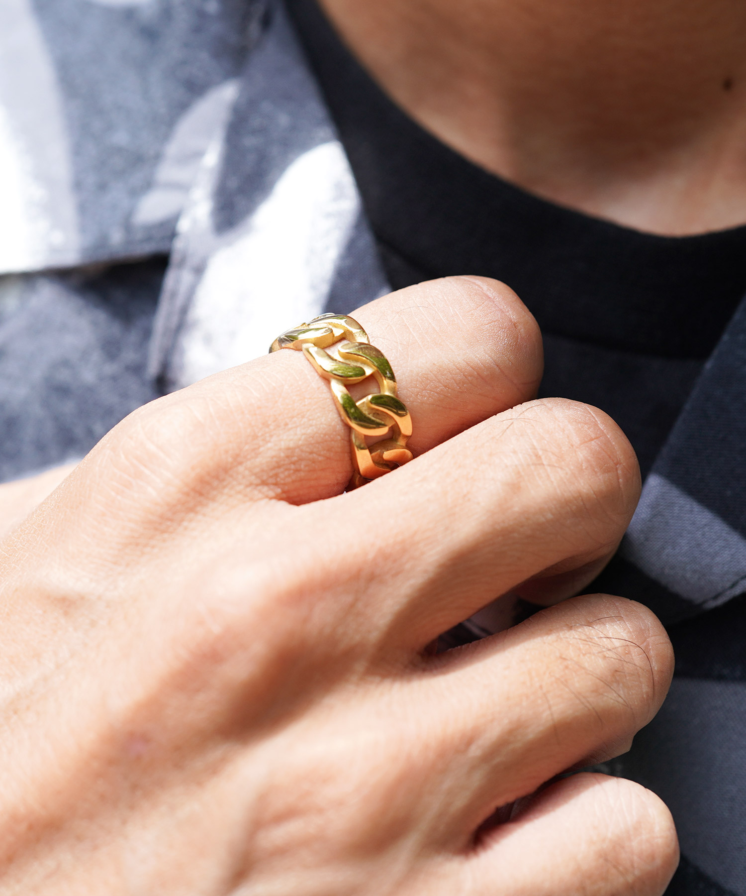 JIGGYS SHOP（ジギーズショップ） 指輪 リング メンズ チェーン