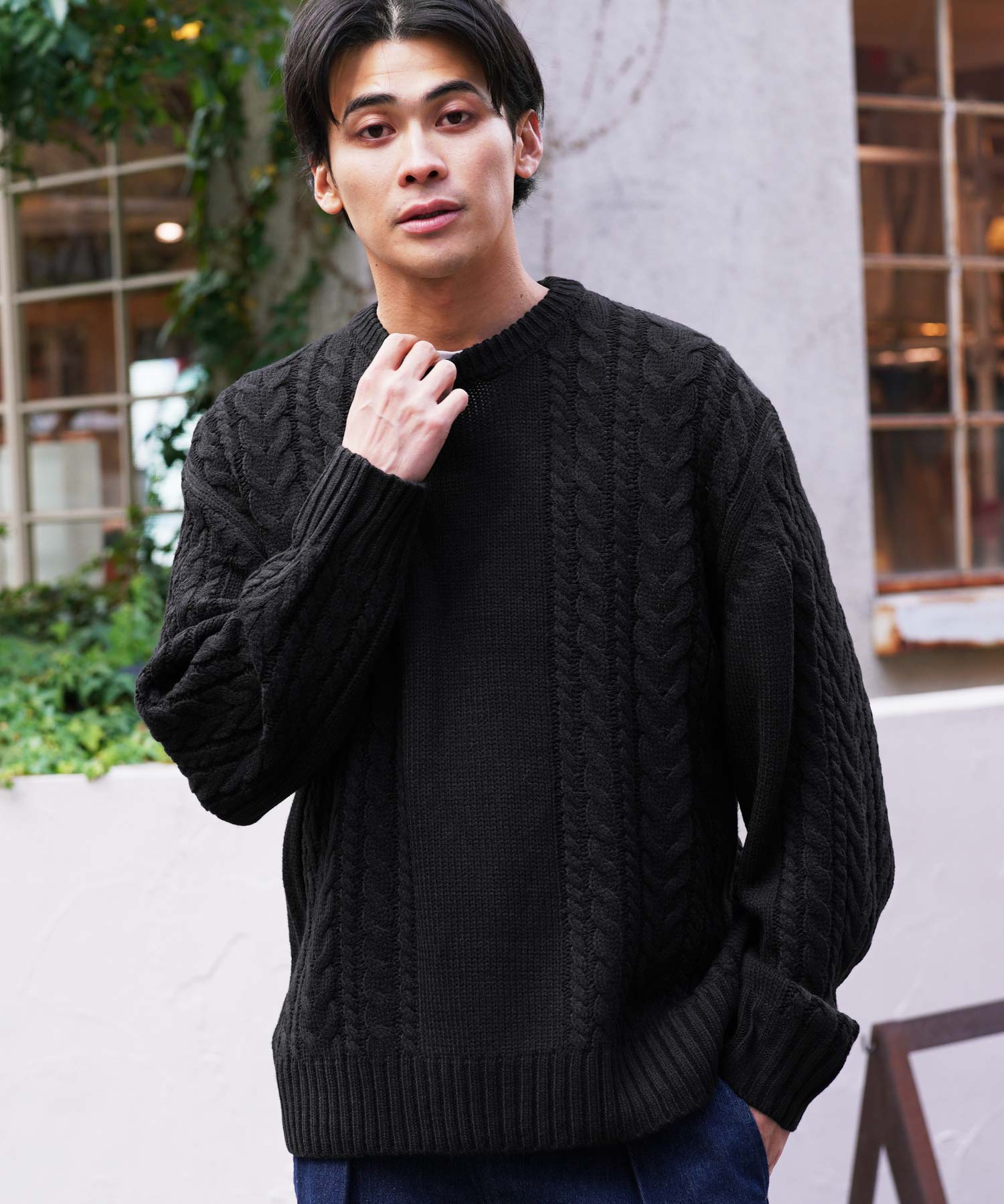 JIGGYS SHOP（ジギーズショップ） ニット セーター メンズ トップス