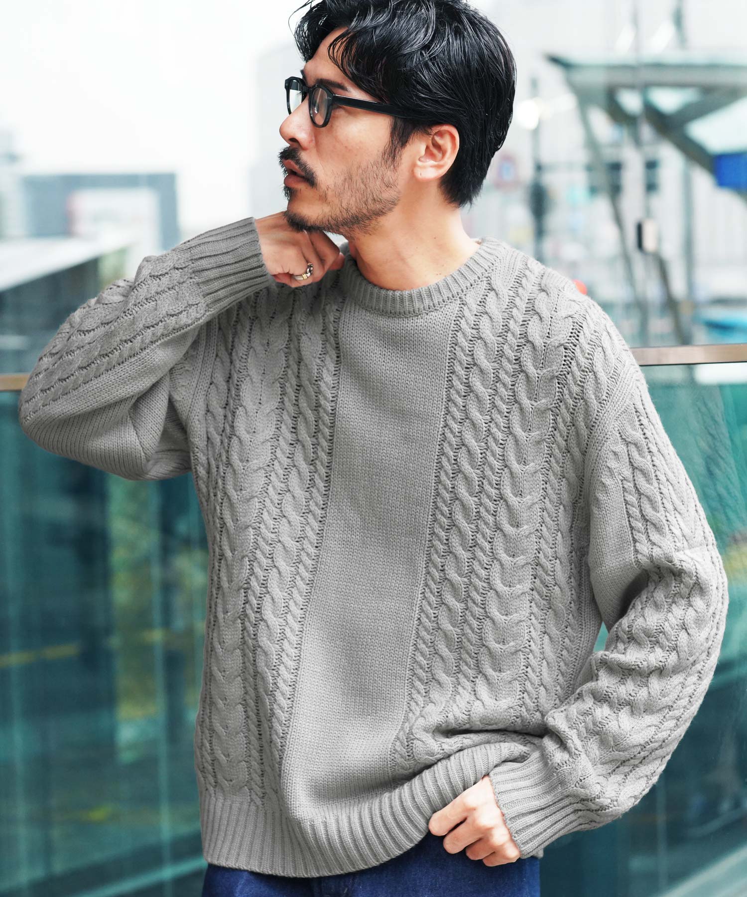 JIGGYS SHOP（ジギーズショップ） ニット セーター メンズ トップス