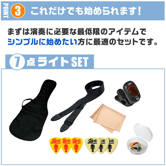 ARIA（アリア） エレキギター 初心者セット レフトハンド ストラト