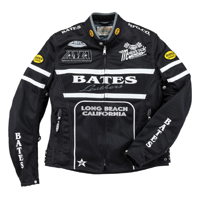 BATES（ベイツ） BJ-M2511VT メッシュジャケット バイク アメリカン