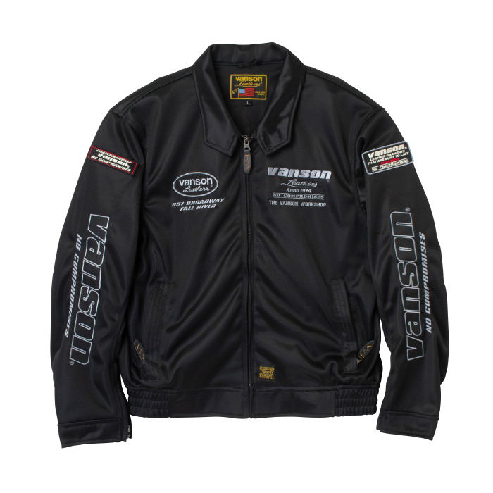VANSON バイク用ジャケット（サイズ（S/M/L）：M）｜バイクウェア