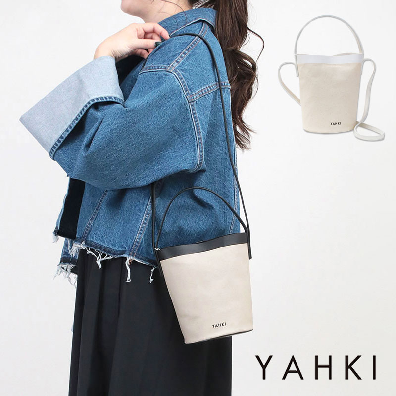 YAHKI（ヤーキ） ショルダーバッグ バッグ キャンバス バケツ型バッグ