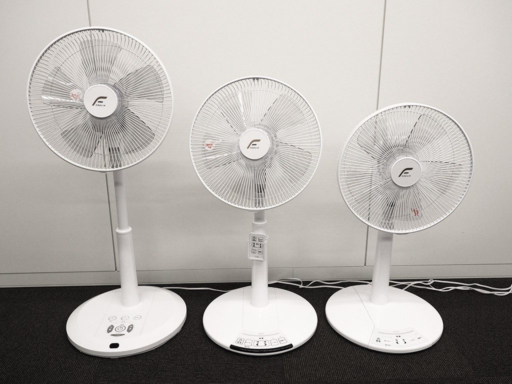 ユーイングの扇風機 2019年モデルをまとめて試す！【試用レポート】