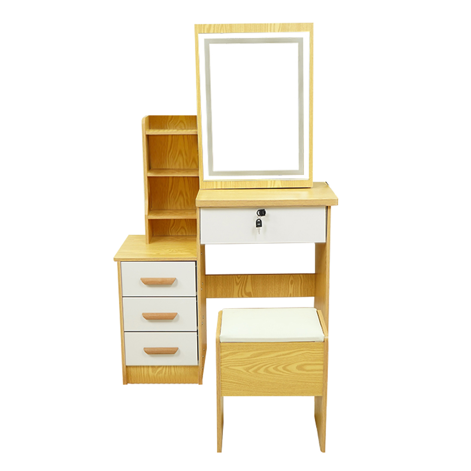 ドレッサー ドレッサーテーブル 化粧台 鏡台 コンパクト ドレッサー