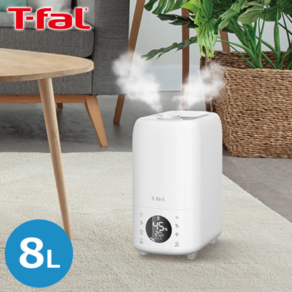T-fal（ティファール） 爆買 加熱超音波式加湿器 スチーム アンド