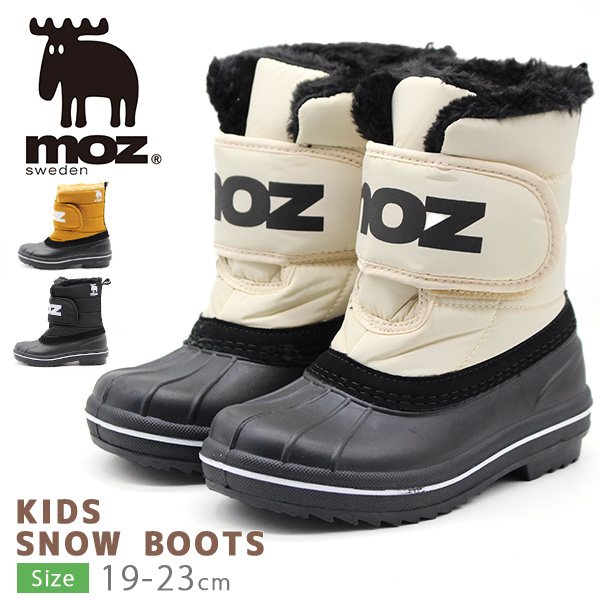moz（モズ） ブーツ スノーブーツ キッズ 子ども ジュニア ショート