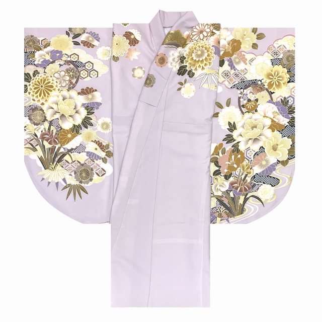 京都室町st. 卒業式の着物 【FROM KYOTO】絵羽柄の二尺袖 単品