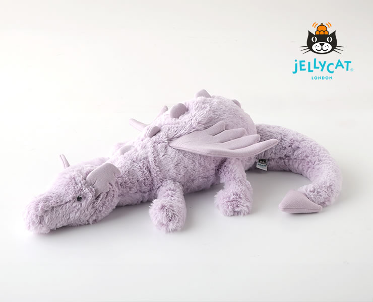 JELLY CAT（ジェリーキャット） Lavender Dragon Huge （ラベンダー