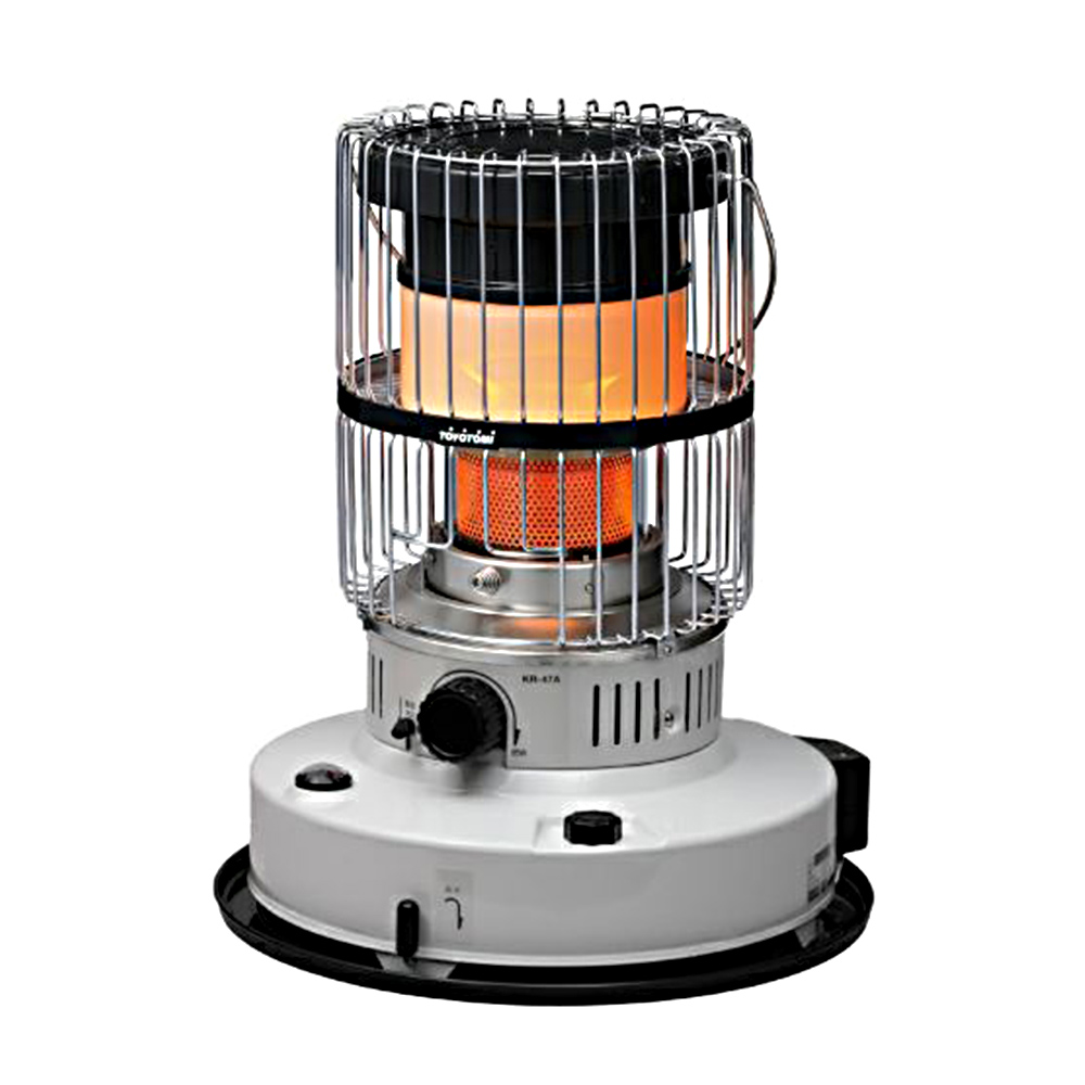 トヨトミ 石油ストーブ KR-47A ブラック グレー ホワイト TOYOTOMI