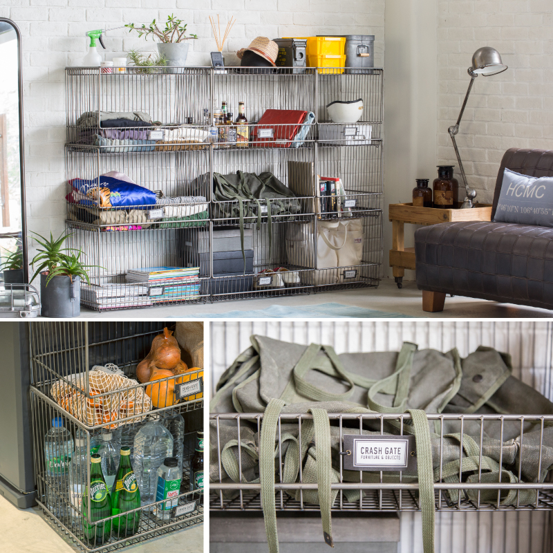 CRUSH CRASH PROJECT 関家具 公式店 収納ボックス 収納ラック