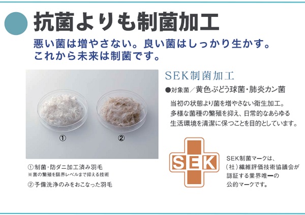 フランスベッド（FRANCEBED） 羽毛掛けふとん キングサイズ 2枚合わせ