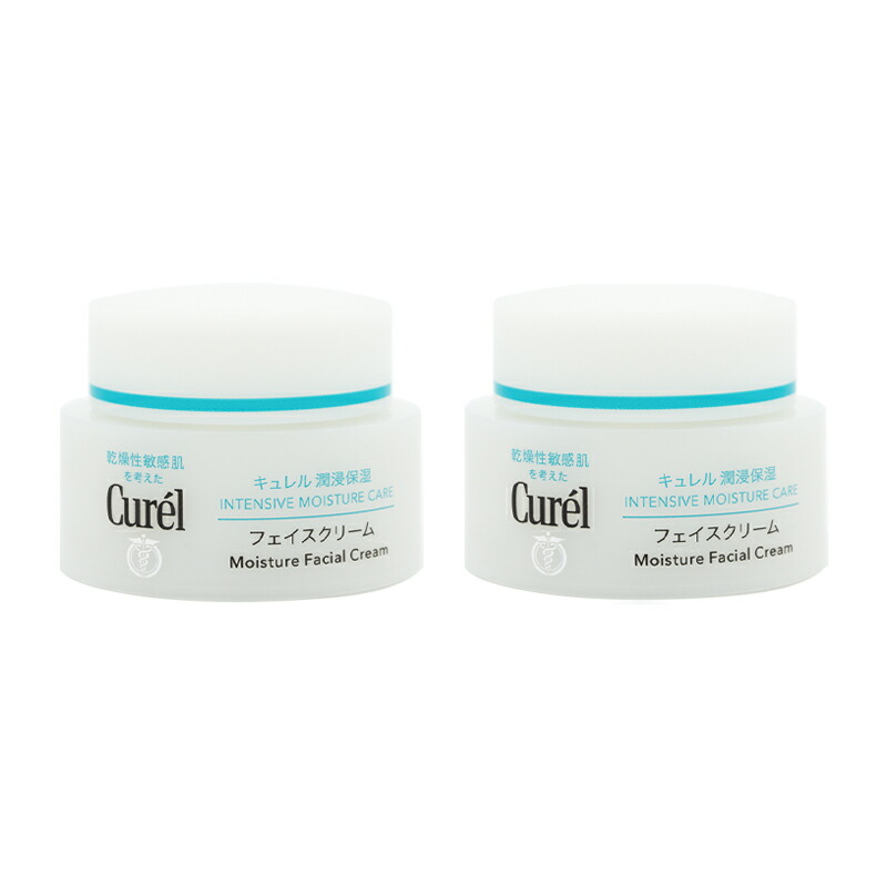 Curel [2個セット]Curel キュレル 潤浸保湿フェイスクリーム 40g 花王