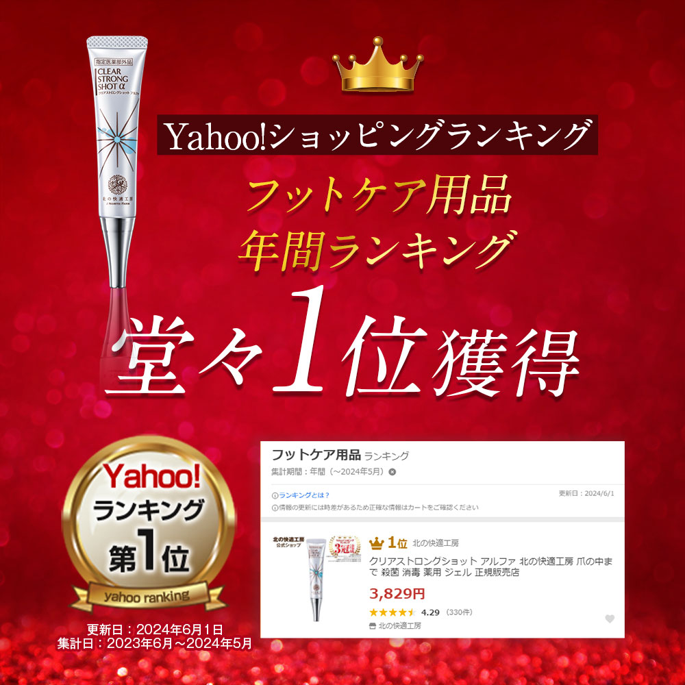 北の快適工房 【爆買WEEKセール!】爪 消毒ジェル 「クリアストロング