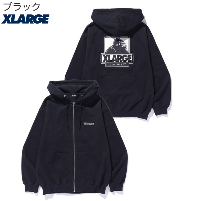 XLARGE（エクストラ ラージ） スウェット パーカー OG BOX ZIP UP