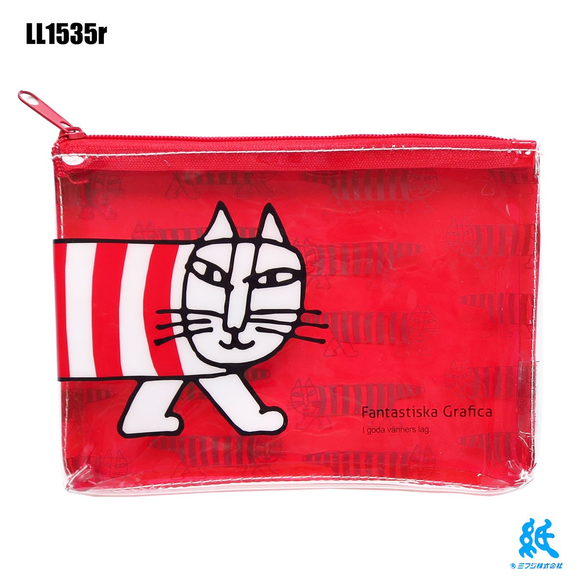 Lisa Larson（リサラーソン） A4 クリアホルダー クリアファイル 全5色