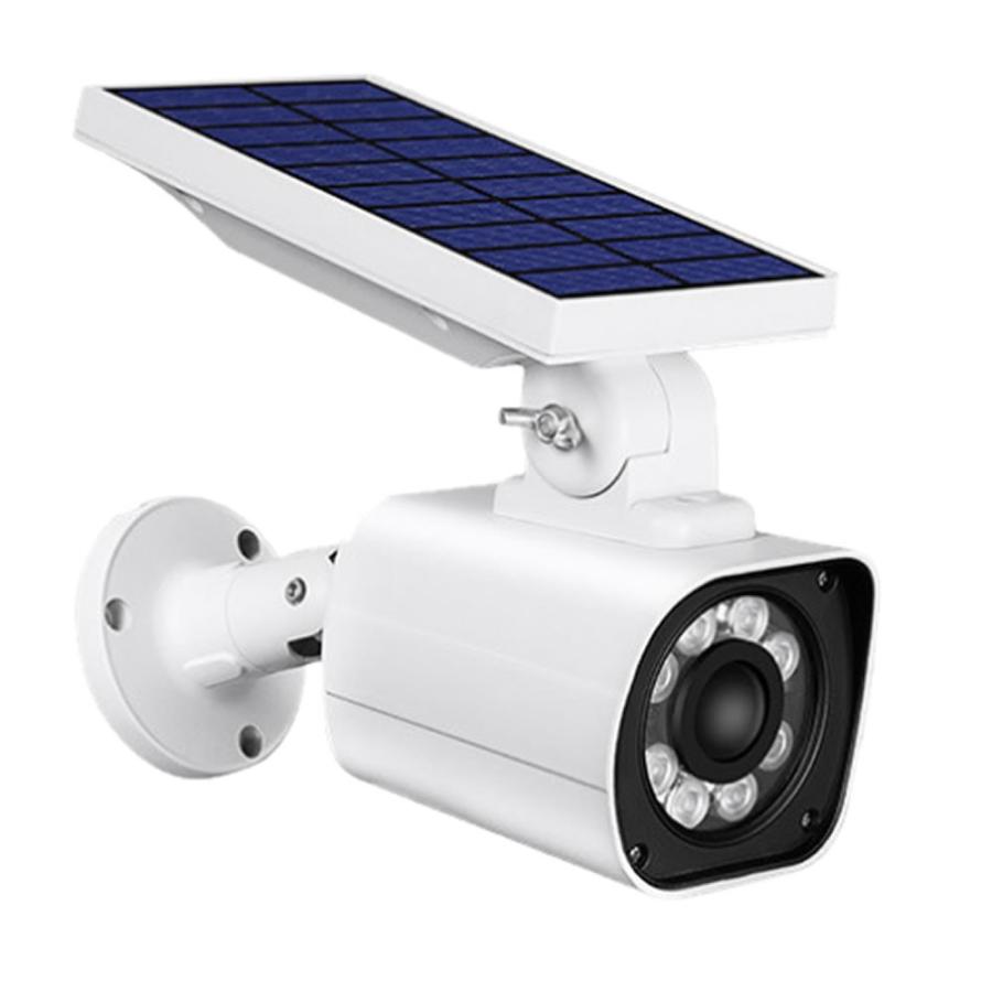 ソーラーライト ダミー防犯 カメラ センサー 3つ点灯モード IP66 防水