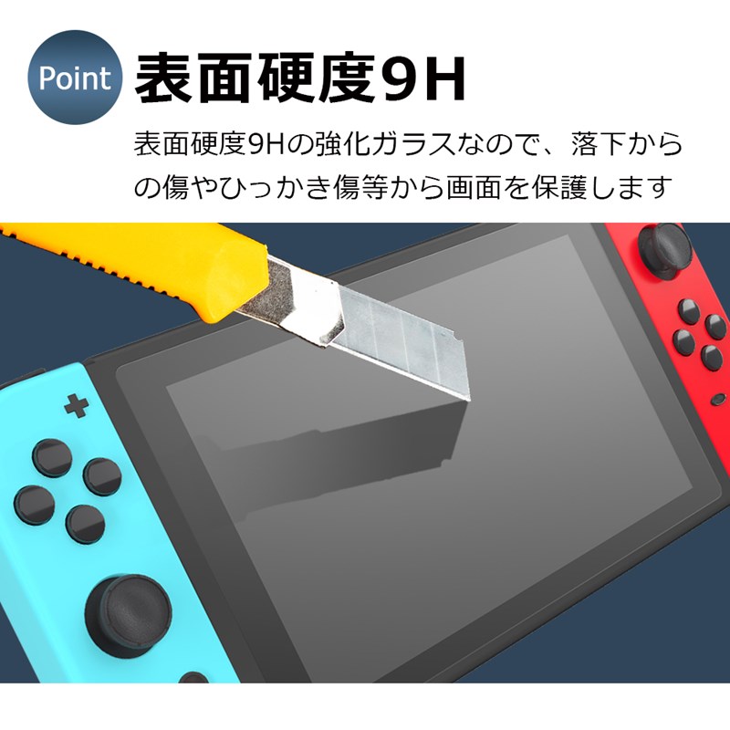 Switch ネオプレーンバッグ + 機種が選べる ブルーライトカット 保護