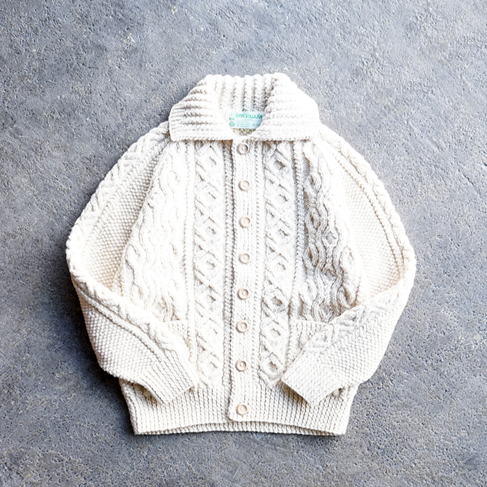 20%OFFセール インバーアラン 3A ランバー カーディガン ナチュラル