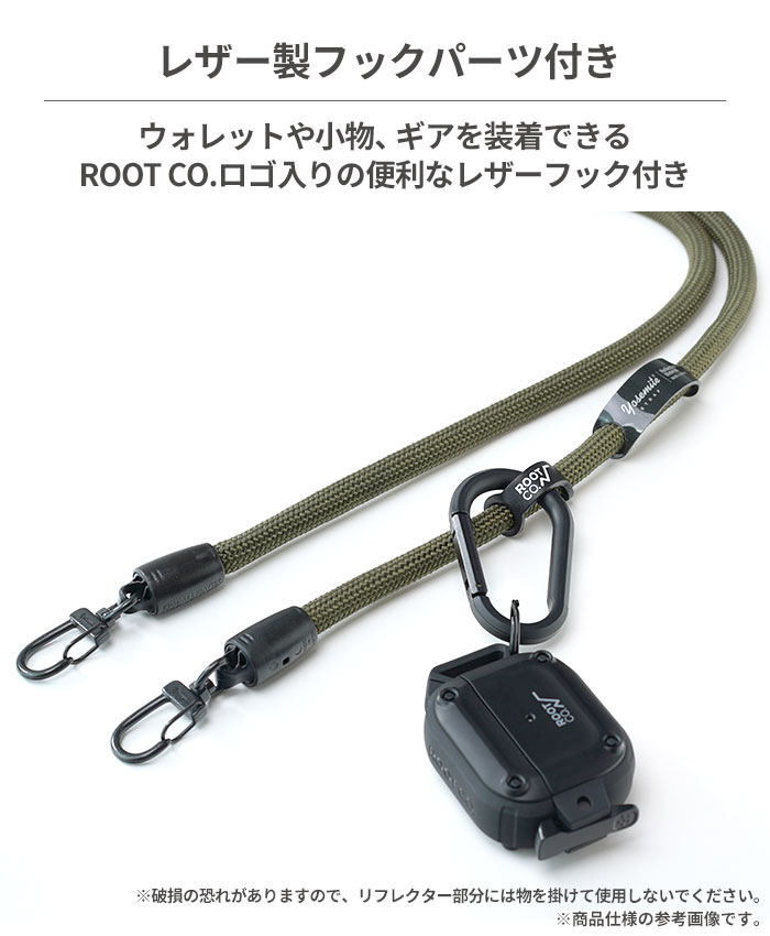 ROOT CO. EPM × ROOT CO. YOSEMITE MOBILE STRAP ネックストラップ