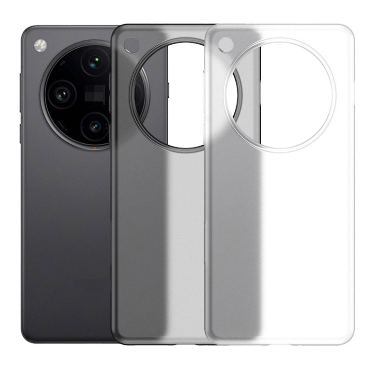 OPPO Find X8 ケース カバー 耐衝撃 マット 半透明 PP ソフトケース 角