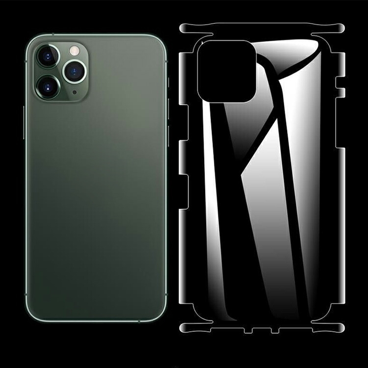 iPhone16 保護フィルム 2枚セット 側面保護フィルム+背面保護フィルム