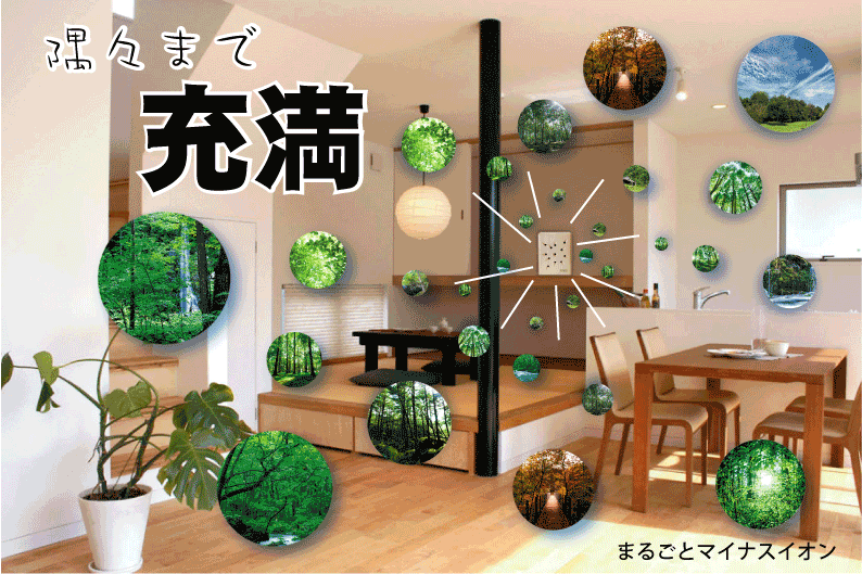 e-bless (イーブレス) プロッシュ家一軒丸ごと マイナスイオン 花粉