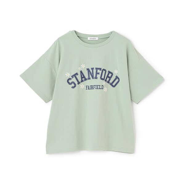 LOVETOXIC フラワーカレッジ 半袖Tシャツ ラブトキシック 刺繍 女の子