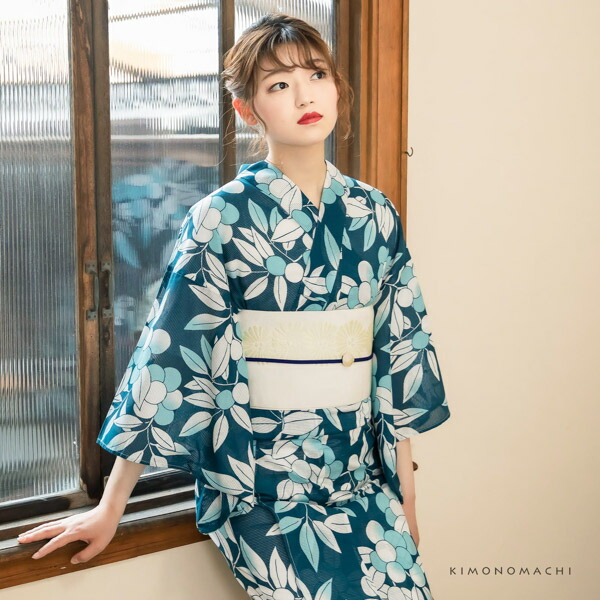 KIMONOMACHI （Prices down2）浴衣 レディース レトロ 夏着物 単品