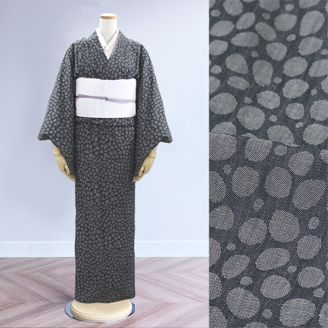 kimono cafe（キモノカフェ） レディース デニム 着物 全8柄 よろけ縞