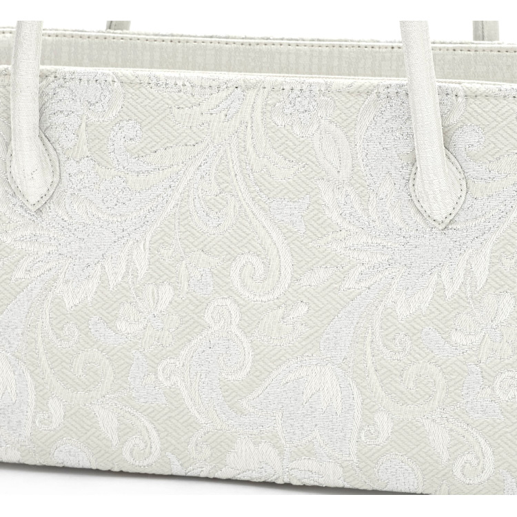 和装バッグ 利休バッグ 華千年 銀 シルバー フリーサイズ レディース