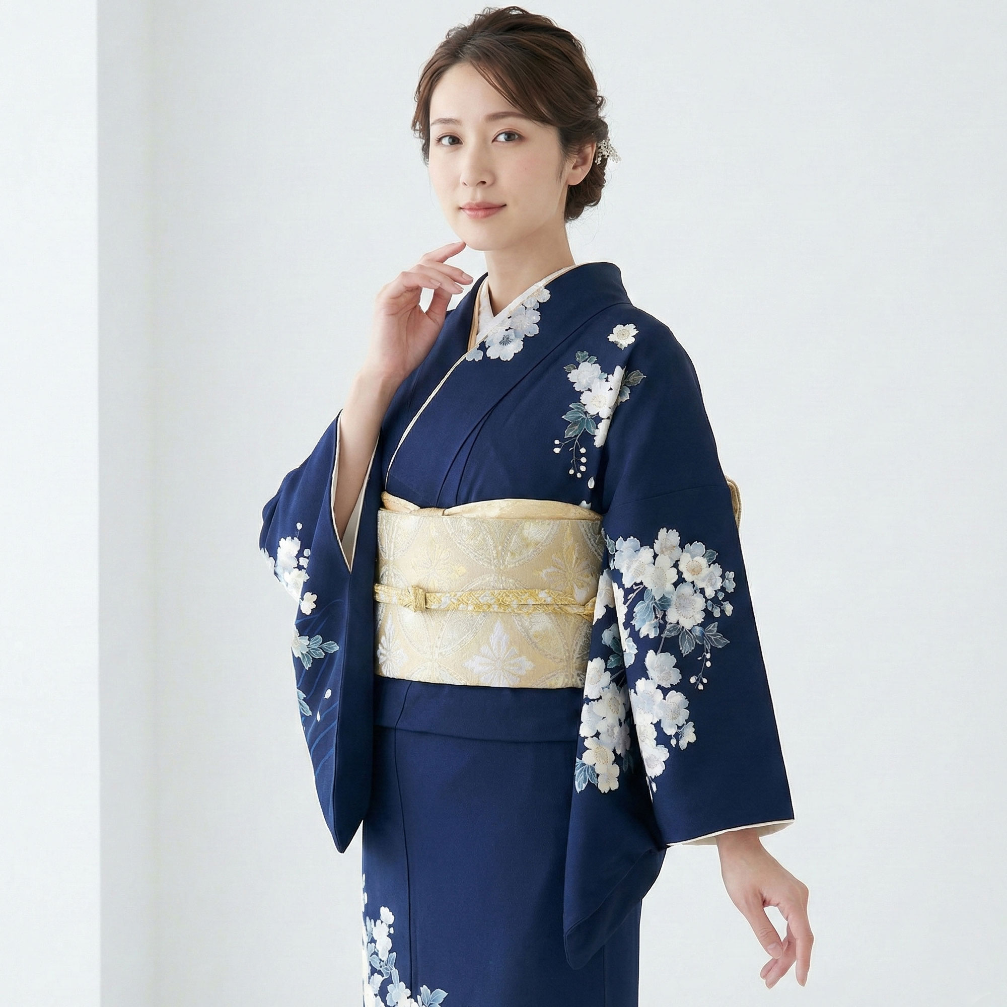 NISHIORI 訪問着 レンタル 着物レンタル 貸衣装 フルセット 七五三