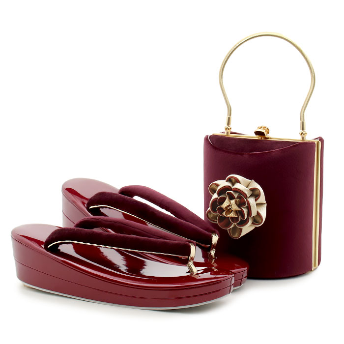 Kisste（キステ） 草履バッグセット 成人式 振袖用 成人用 フリー