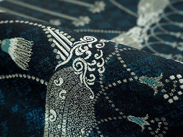 袋帯 正絹 六通柄 未使用 仕立て付き 西陣織 大光株式会社謹製 証紙付