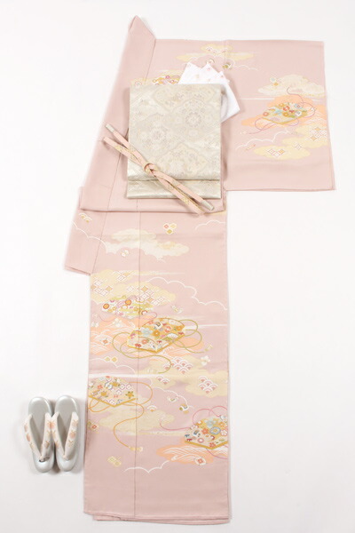 きもの 和 訪問着 正絹 久保耕 久美すがた 未仕立て 特選 型糸目手挿し