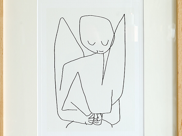アートポスター Paul Klee (パウル・クレー) 忘れっぽい天使