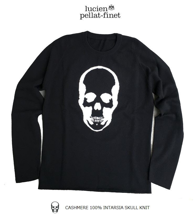 2017fw-33man-skullknit-blk-