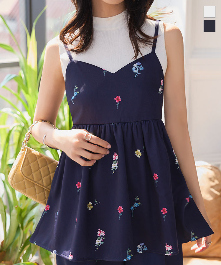 Lil Ambition フラワープリントキャミソール Lil Ambition フラワー