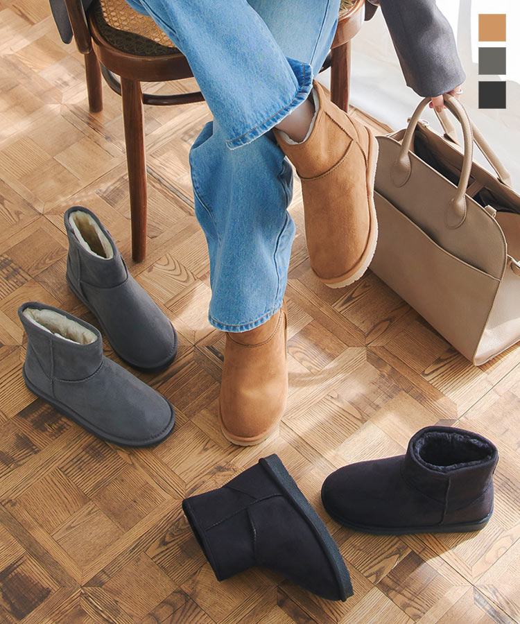 KOBE LETTUCE（神戸レタス） ムートンブーツ レディース ショート