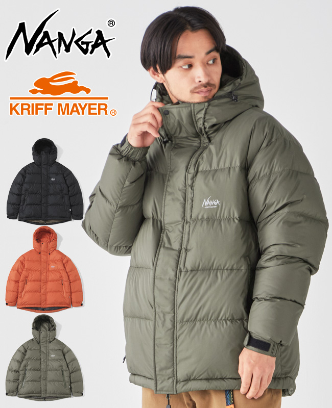 KRIFF MAYER（クリフメイヤー） メンズ アウター ナンガ ダウン 別注